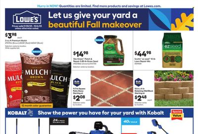 Lowe's Weekly Ad Flyer Specials September 28 to October 4, 2023