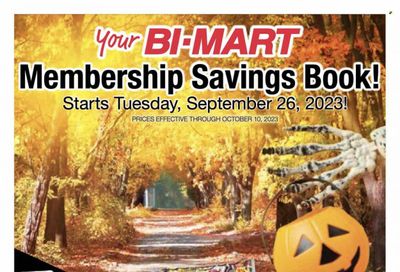 Bi-Mart (ID, OR, WA) Weekly Ad Flyer Specials September 26 to October 10, 2023 Bi-Mart (ID, OR, WA) Weekly Ad Flyer Specials September 26 to October 10, 2023