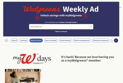 Walgreens Weekly Ad Flyer Specials October 1 to October 7, 2023