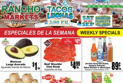 Rancho Markets (UT) Weekly Ad Flyer Specials September 26 to October 2, 2023