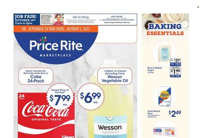 Price Rite (CT, MA, MD, NH, NJ, NY, PA, RI) Weekly Ad Flyer Specials September 29 to October 5, 2023