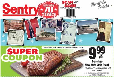 Sentry Foods (WI) Weekly Ad Flyer Specials September 28 to October 4, 2023