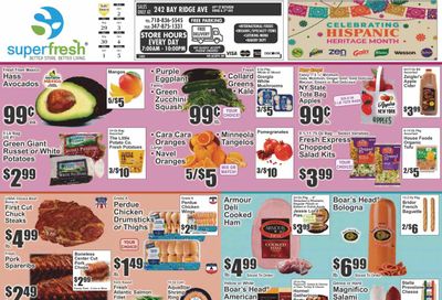 Super Fresh (NY) Weekly Ad Flyer Specials September 29 to October 5, 2023