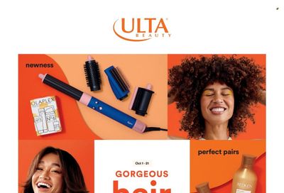 Ulta Beauty Weekly Ad Flyer Specials October 1 to October 21, 2023