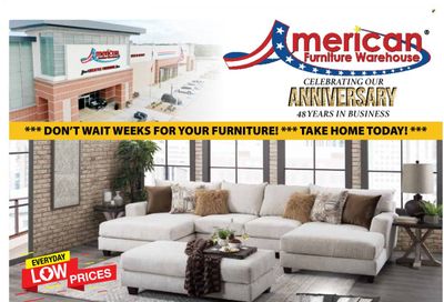 American Furniture Warehouse (AZ, CO, TX) Weekly Ad Flyer Specials October 1 to October 8, 2023