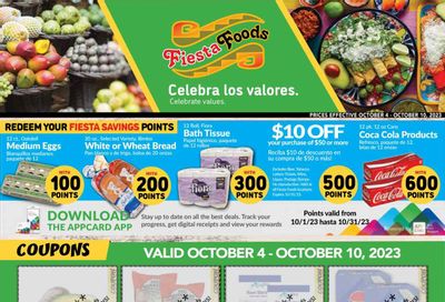 Fiesta Foods SuperMarkets (WA) Weekly Ad Flyer Specials October 4 to October 10, 2023