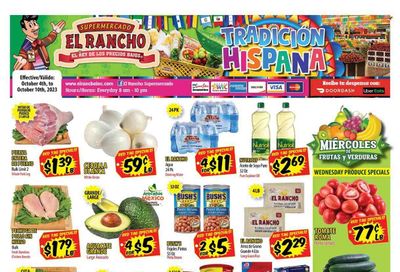 El Rancho (TX) Weekly Ad Flyer Specials October 4 to October 10, 2023