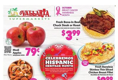 Vallarta (CA) Weekly Ad Flyer Specials October 4 to October 10, 2023