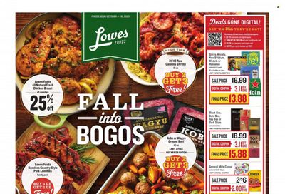 Lowes Foods (NC, SC) Weekly Ad Flyer Specials October 4 to October 10, 2023