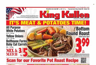 King Kullen (NY) Weekly Ad Flyer Specials October 6 to October 12, 2023
