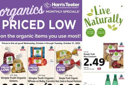 Harris Teeter Weekly Ad Flyer Specials October 4 to October 31, 2023