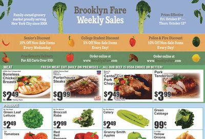 Brooklyn Fare (NY) Weekly Ad Flyer Specials October 6 to October 12, 2023