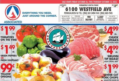 Associated Supermarkets (NY) Weekly Ad Flyer Specials October 6 to October 12, 2023