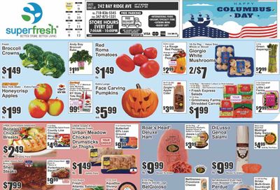 Super Fresh (NY) Weekly Ad Flyer Specials October 6 to October 12, 2023
