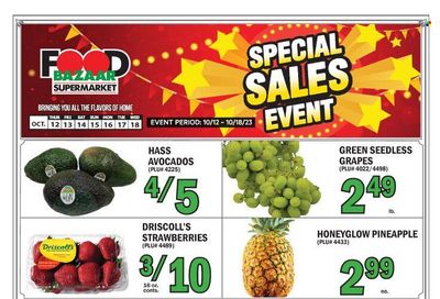 Food Bazaar (CT, NJ, NY) Weekly Ad Flyer Specials October 12 to October 18, 2023