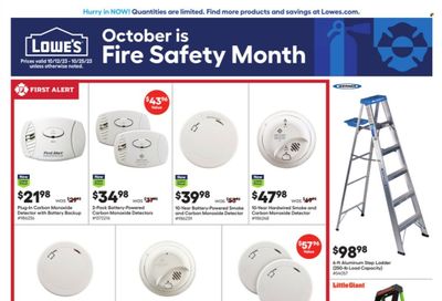 Lowe's Weekly Ad Flyer Specials October 12 to October 25, 2023