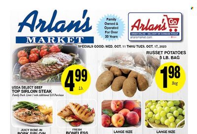 Arlan's Market (TX) Weekly Ad Flyer Specials October 11 to October 17, 2023