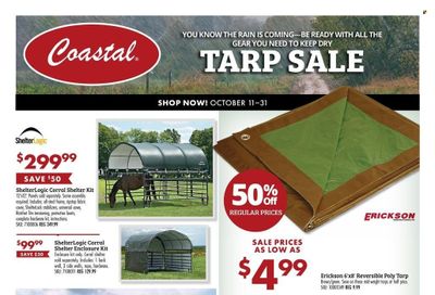 Coastal Farm & Ranch Weekly Ad Flyer Specials October 11 to October 31, 2023