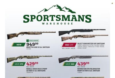 Sportsman's Warehouse Weekly Ad Flyer Specials October 12 to October 22, 2023