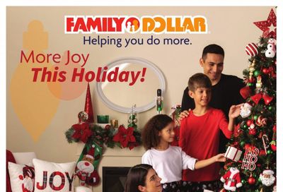 Family Dollar Weekly Ad Flyer Specials October 22 to December 25, 2023