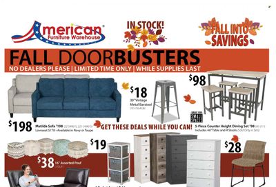 American Furniture Warehouse (AZ, CO, TX) Weekly Ad Flyer Specials October 22 to November 5, 2023