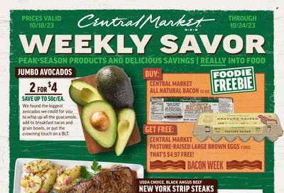Central Market (TX) Weekly Ad Flyer Specials October 18 to October 24, 2023