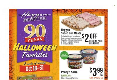 Haggen (WA) Weekly Ad Flyer Specials October 18 to October 31, 2023