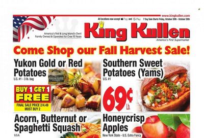 King Kullen (NY) Weekly Ad Flyer Specials October 20 to October 26, 2023