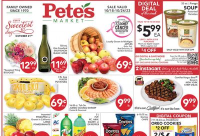 Pete's Fresh Market (IL) Weekly Ad Flyer Specials October 18 to October 24, 2023