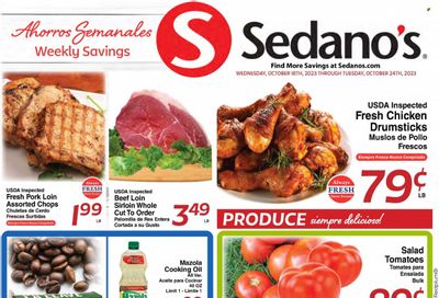 Sedano's (FL) Weekly Ad Flyer Specials October 18 to October 24, 2023