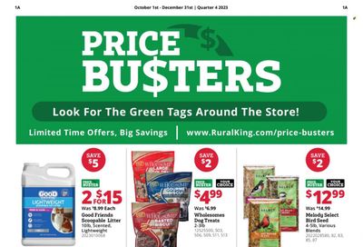 Rural King Weekly Ad Flyer Specials October 1 to December 31, 2023