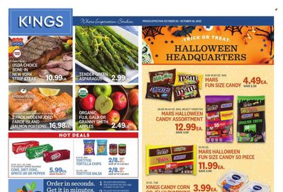 Kings Food Markets (CT, NJ, NY) Weekly Ad Flyer Specials October 20 to October 26, 2023