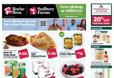 Roche Bros. (MA) Weekly Ad Flyer Specials October 20 to October 26, 2023