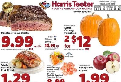 Harris Teeter Weekly Ad Flyer Specials October 18 to October 24, 2023