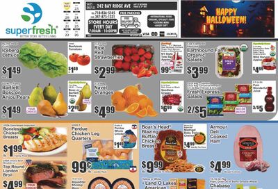 Super Fresh (NY) Weekly Ad Flyer Specials October 20 to October 26, 2023