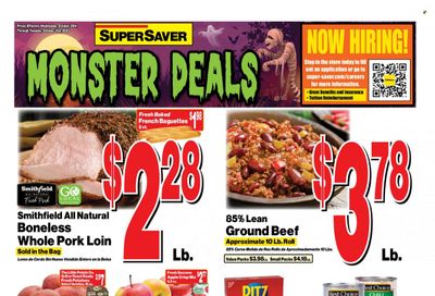 Super Saver Weekly Ad Flyer Specials October 25 to October 31, 2023