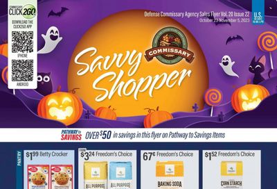 Commissary Weekly Ad Flyer Specials October 23 to November 5, 2023