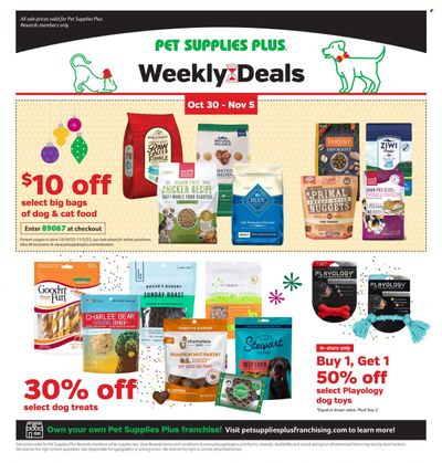 Pet Supplies Plus Weekly Ad Flyer Specials October 26 to November 26, 2023