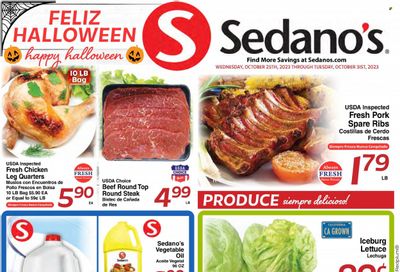 Sedano's (FL) Weekly Ad Flyer Specials October 25 to October 31, 2023