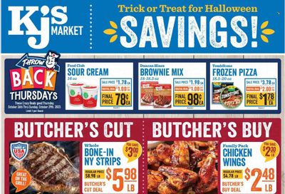 KJ´s Market (GA, SC) Weekly Ad Flyer Specials October 25 to October 31, 2023