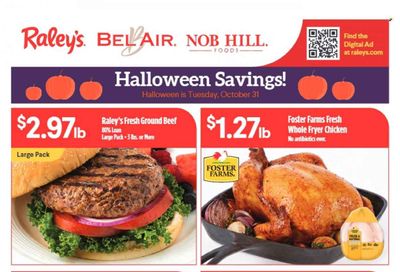 Raley's (CA, NV) Weekly Ad Flyer Specials October 25 to October 31, 2023