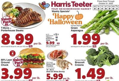 Harris Teeter Weekly Ad Flyer Specials October 25 to October 31, 2023