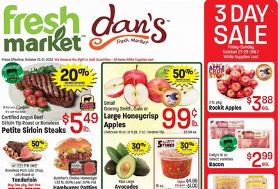 Fresh Market (UT) Weekly Ad Flyer Specials October 25 to October 31, 2023