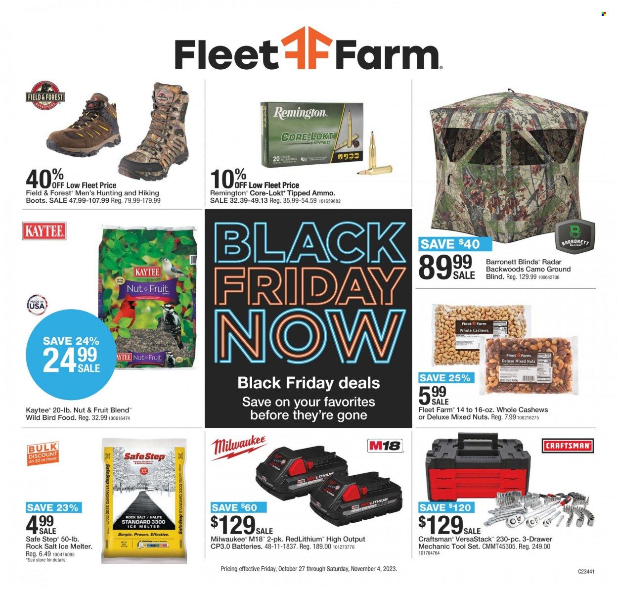 Fleet Farm (IA, MN, ND, WI) Weekly Ad Flyer Specials October 27 to