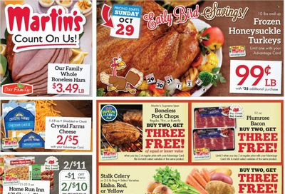 Martin’s (IN, MI) Weekly Ad Flyer Specials October 29 to November 4, 2023