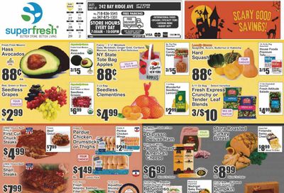 Super Fresh (NY) Weekly Ad Flyer Specials October 27 to November 2, 2023