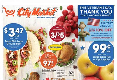 City Market (CO, UT, WY) Weekly Ad Flyer Specials November 8 to November 14, 2023
