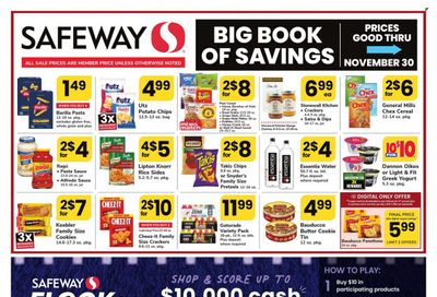 Safeway (DE) Weekly Ad Flyer Specials November 3 to December 1, 2023