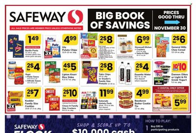 Safeway (MD) Weekly Ad Flyer Specials November 3 to December 1, 2023