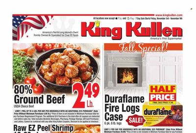 King Kullen (NY) Weekly Ad Flyer Specials November 3 to November 9, 2023